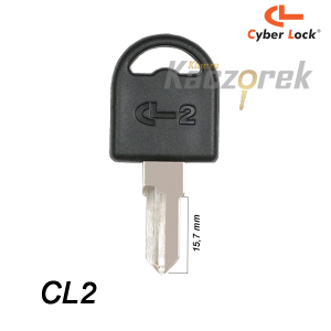 Bytový 181 - surový klíč - Cyber Lock CL2